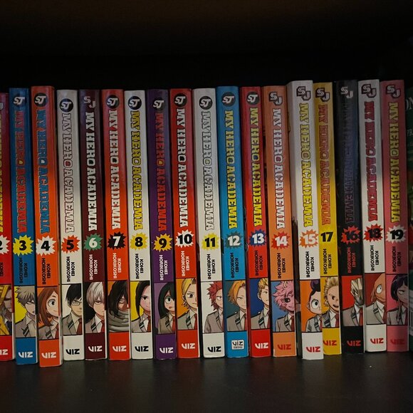 BOOKS My Hero Academia Set 1: Includes volumes 1-19 - Picture 1 of 6